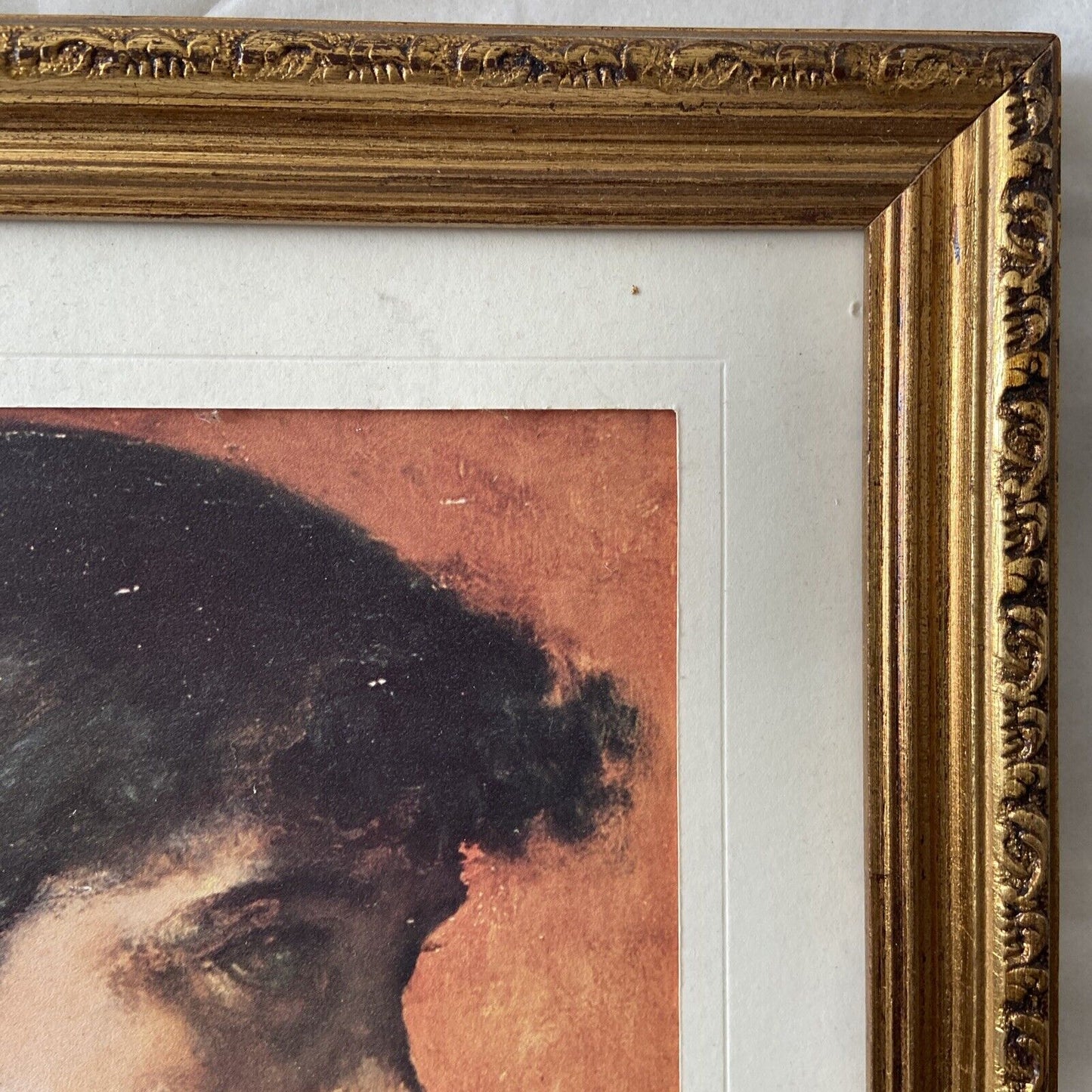 Stampa Di Donna Con Cornice