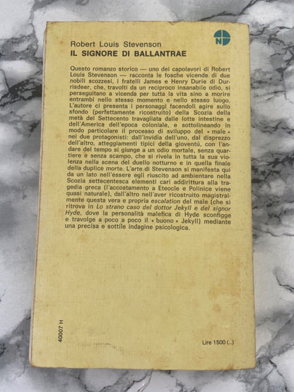 R. L. Stevenson - Il signore Di ballantrae
