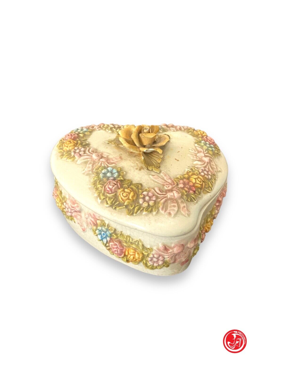 Basso ceramic jewelery box