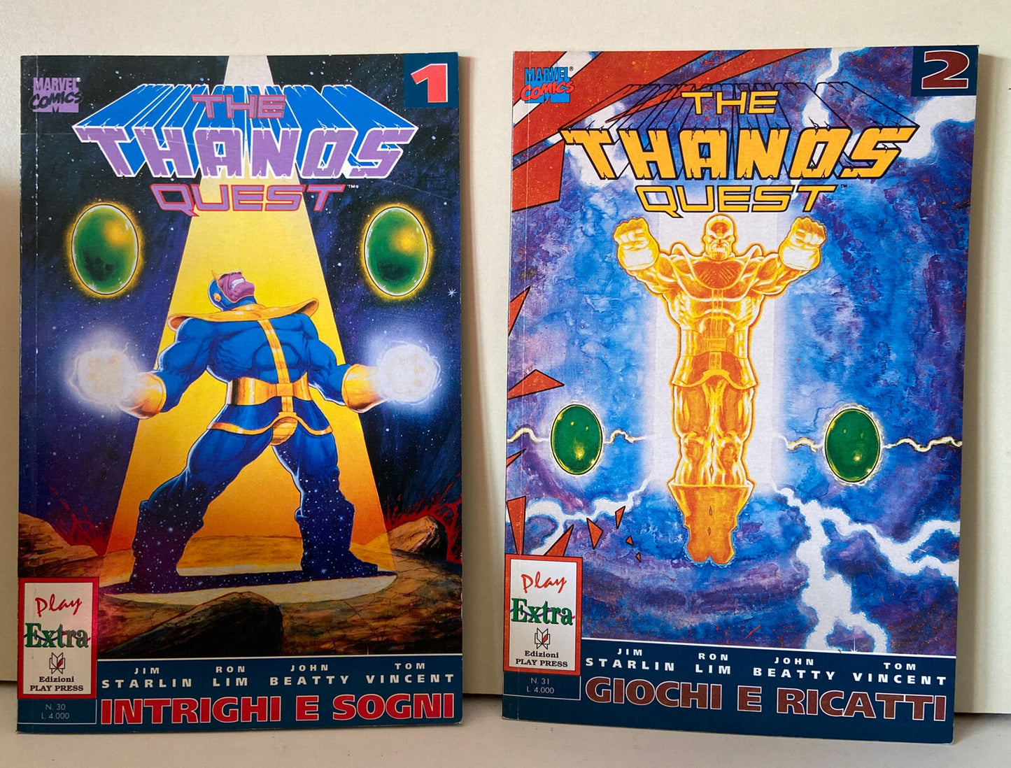 The Thanos Quest Intrigues And Dreams Editions Play Press