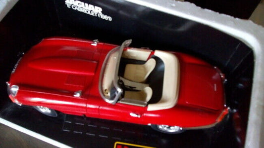JAGUAR CABRIOLET MODELLINO 1:18  BURAGO