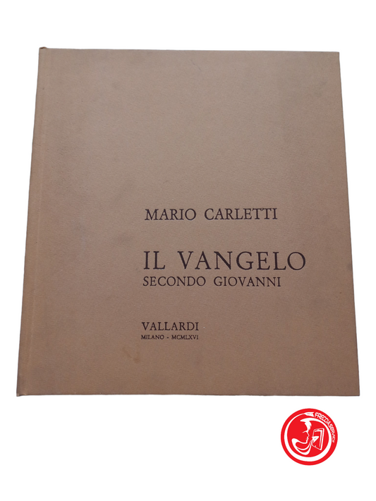 mario carletti IL VANGELO SECONDO GIOVANNI