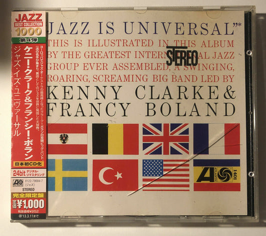 The Kenny Clarke &amp; Francy Boland Big Band ‎– Jazz Is Universal (CD - Album) 