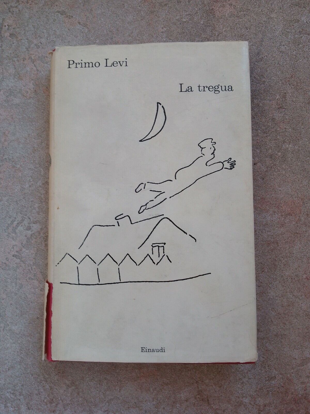 Primo Levi THE TREGUA, Einaudi editore, 1965 série "i coraux"