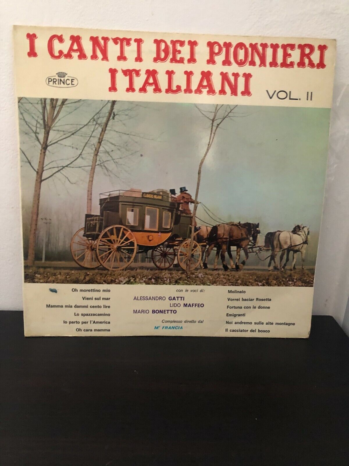 The songs of the Italian pioneers vol II