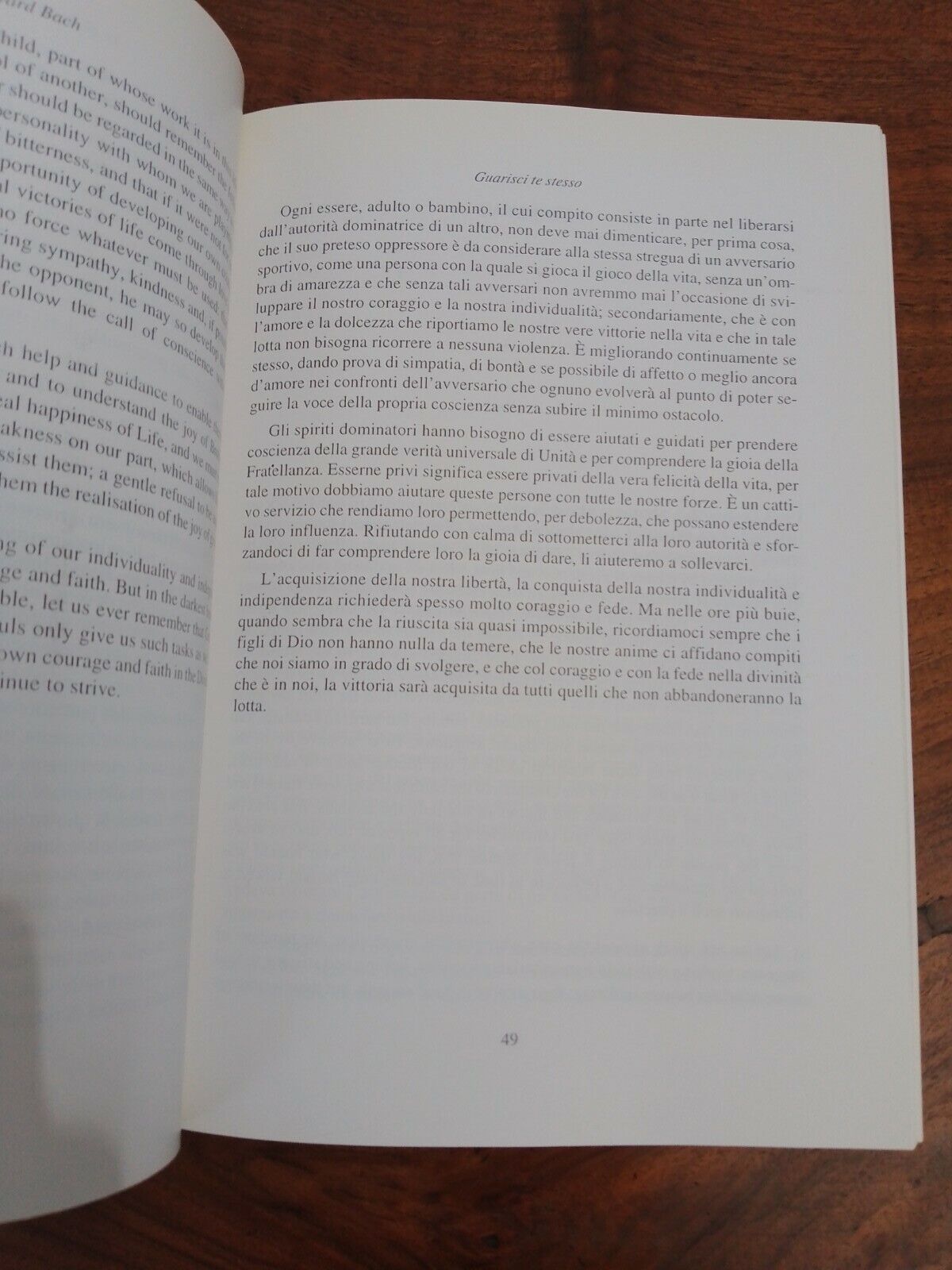 GUÉRISON PAR LES FLEURS, E. BACH, IPSA EDITORE 1997 "QUADERNI DEL VIVEREMEGLIO" 16