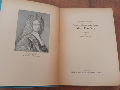 Moll Flanders - D. Defoe - trad. C. Pavese - Einaudi 1938