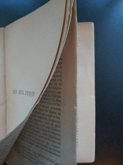 Les jeux d'enfants, Y. Hirn, Librairie Stock