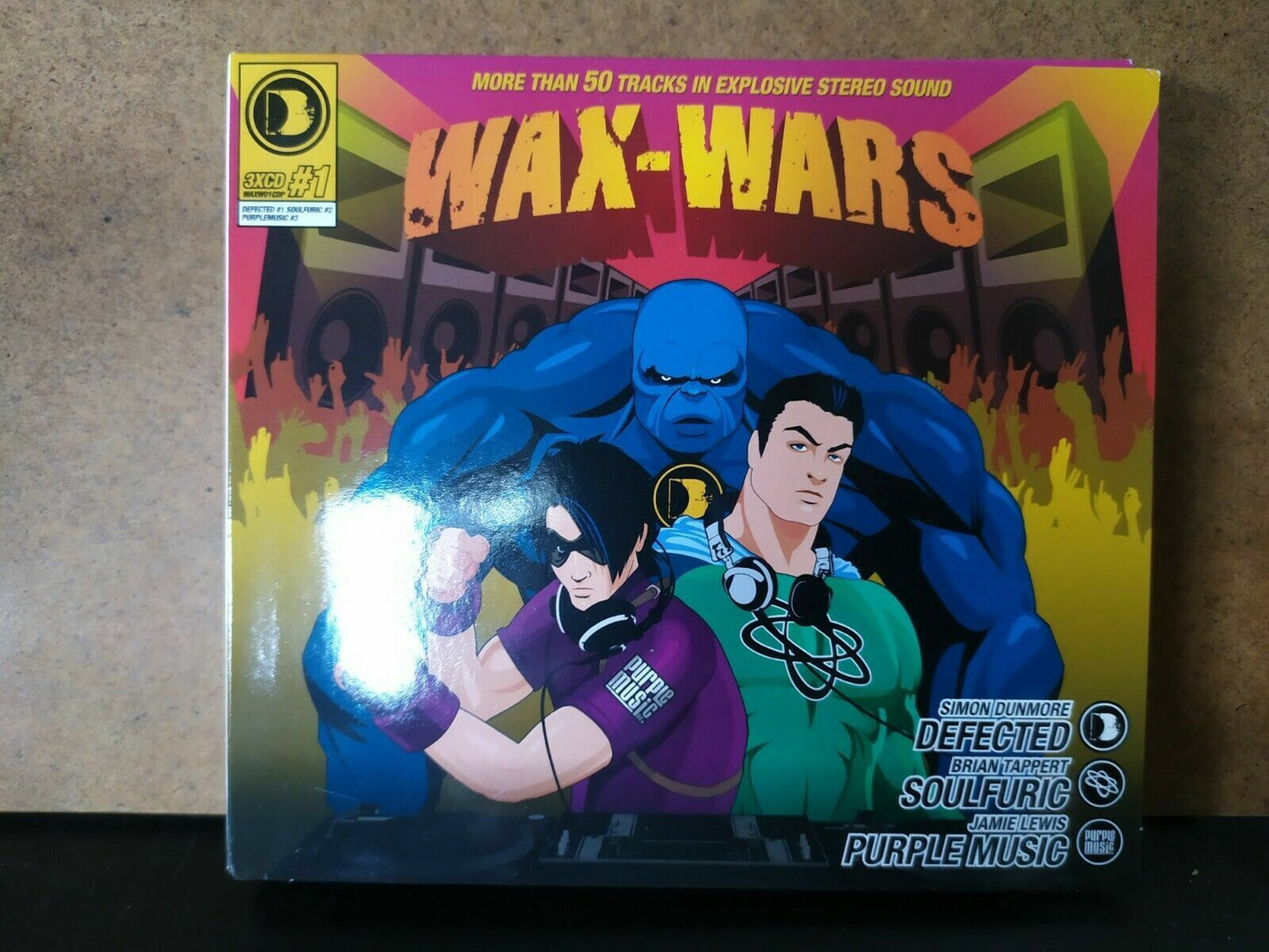 Simon Dunmore / Brian Tappert / Jamie Lewis – Wax-Wars