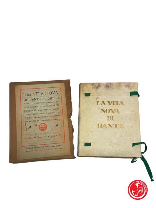La vita nova di Dante. Dantis amor
