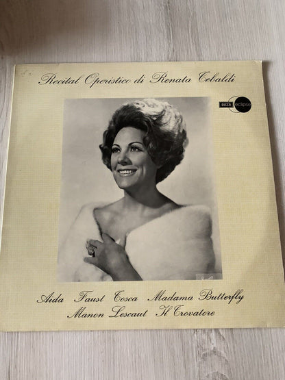 Recital operistico di Renata Tebaldi - Orchestre de la Suisse Romande