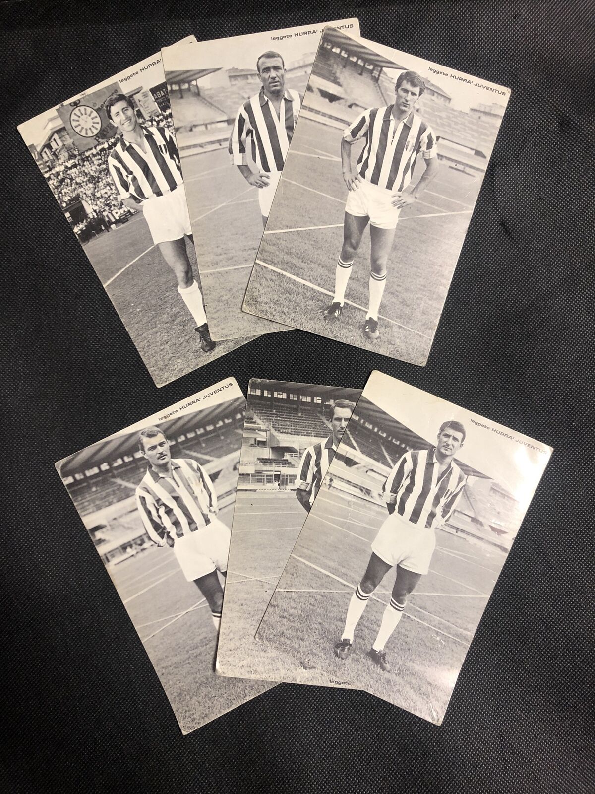 Hurrà Juventus vintage postcards