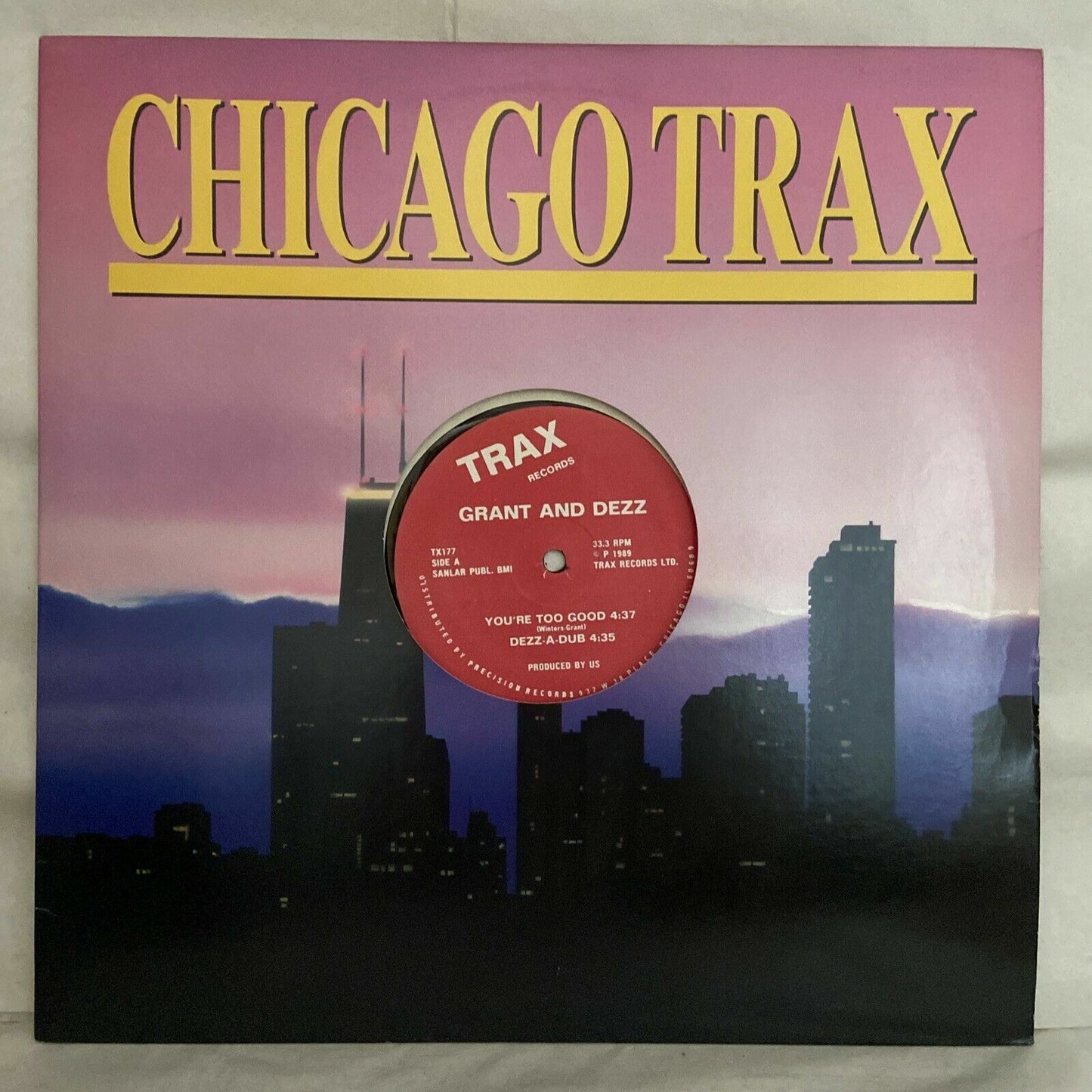 Vinyle Chicago Trax 