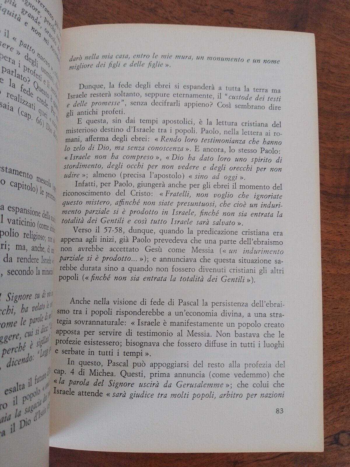 Hypothèse sur Jésus, V.Messori, SEI, 1976 + articles de synthèse