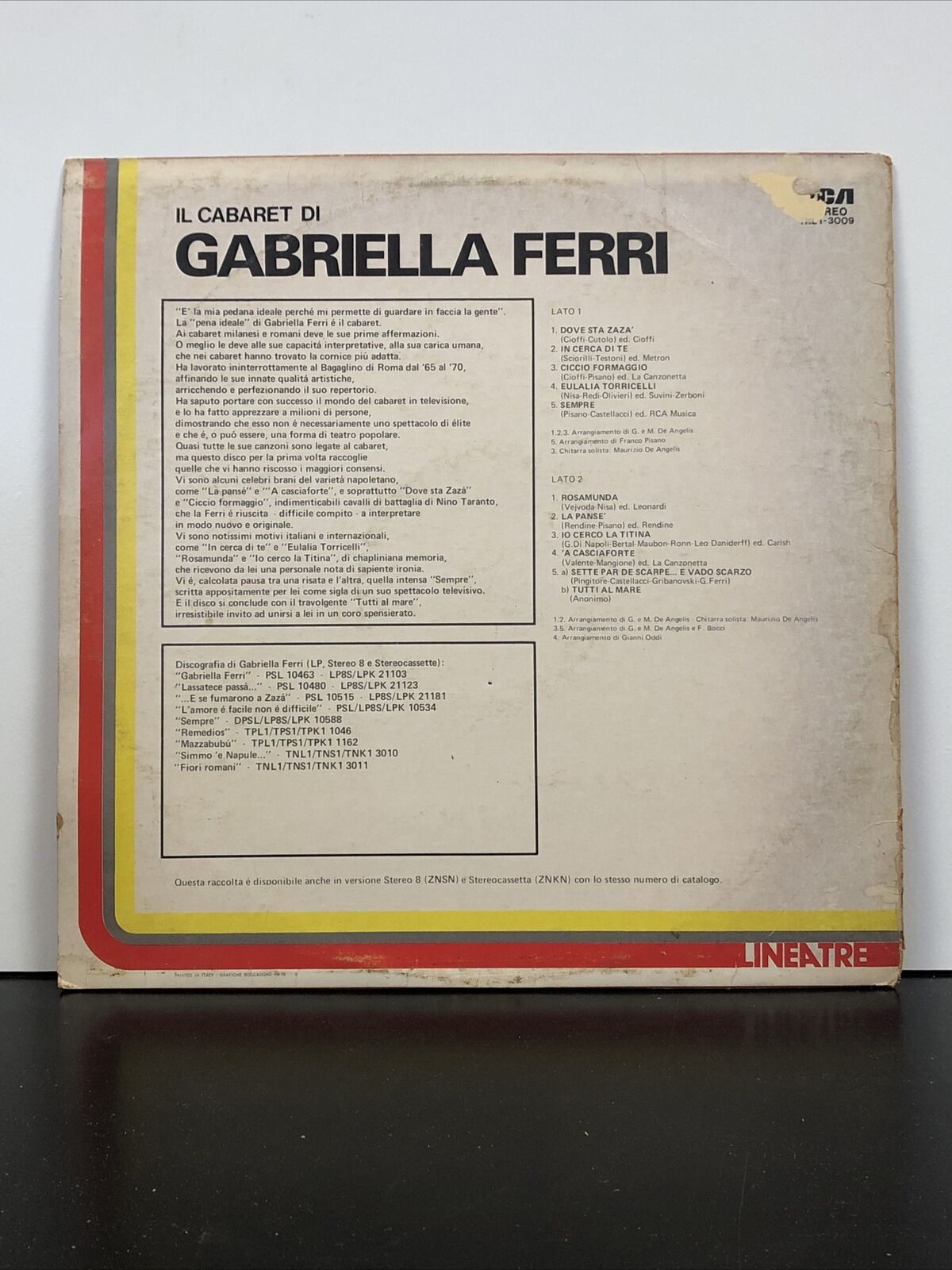 Il Cabaret Di Gabriella Ferri