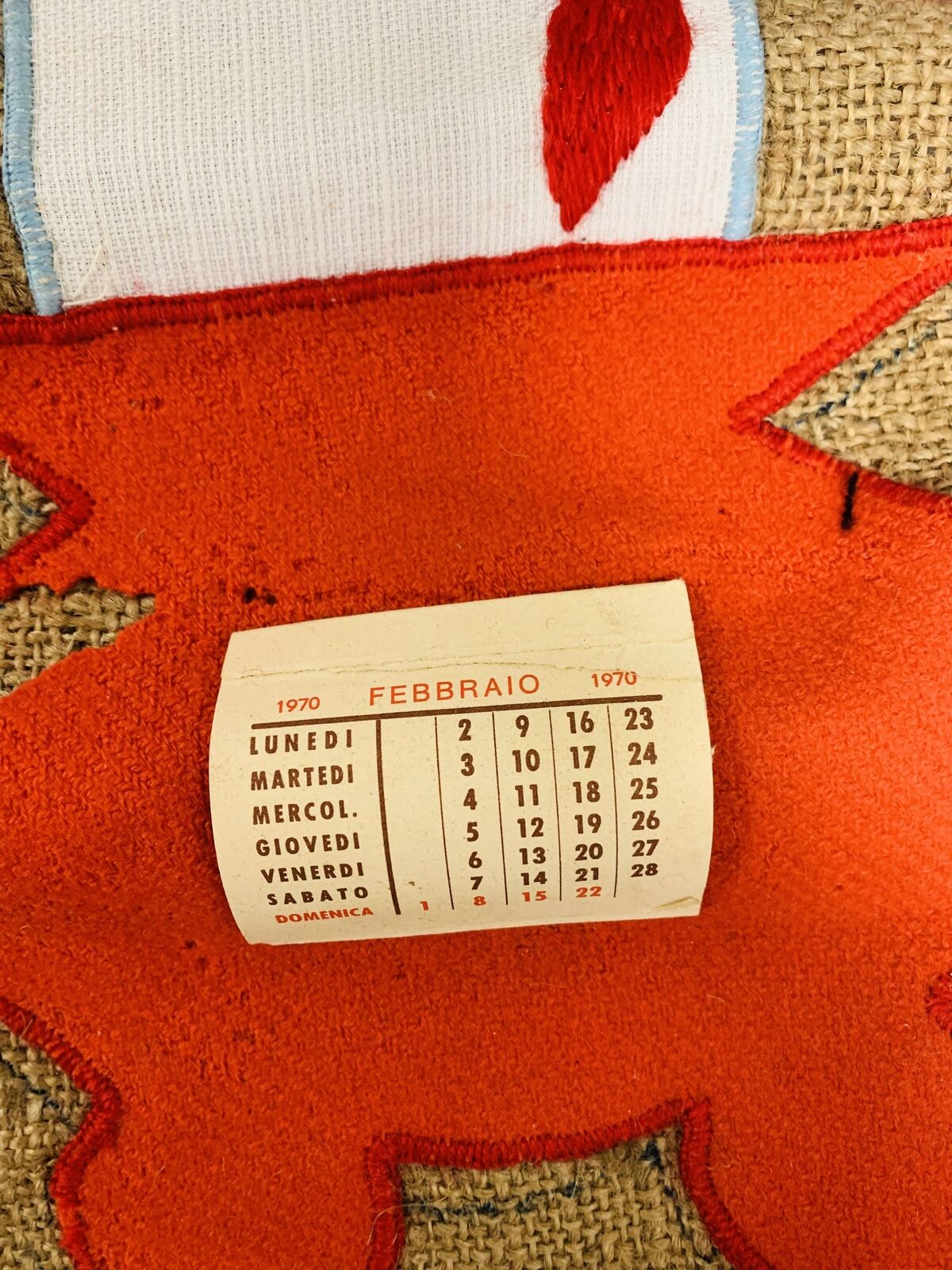 Decorazione natalizia anni 70