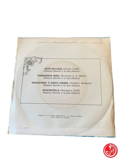 Roberto Murolo et sa guitare – La chanson italienne - N° 33