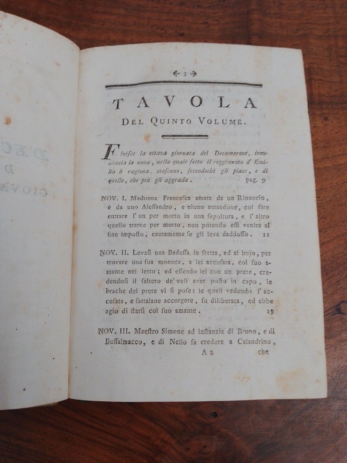 Le Décaméron, G.Boccace, 5 Volumes, RARE