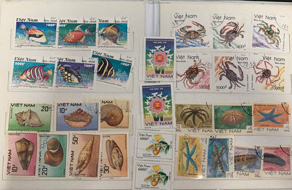 Timbres vintage du Vietnam