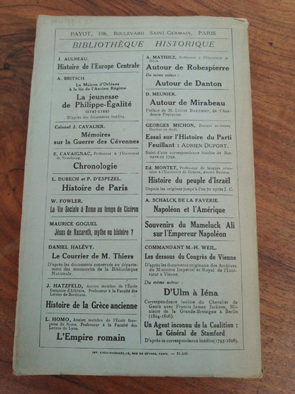 Le Mythe de Jésus, A. Drews, Ed. Payot, 1926