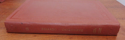 Il Canzoniere, Boiardo,  UTET 1927