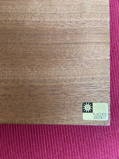 Fiat Mod. 0 Placcato Argento Su Legno