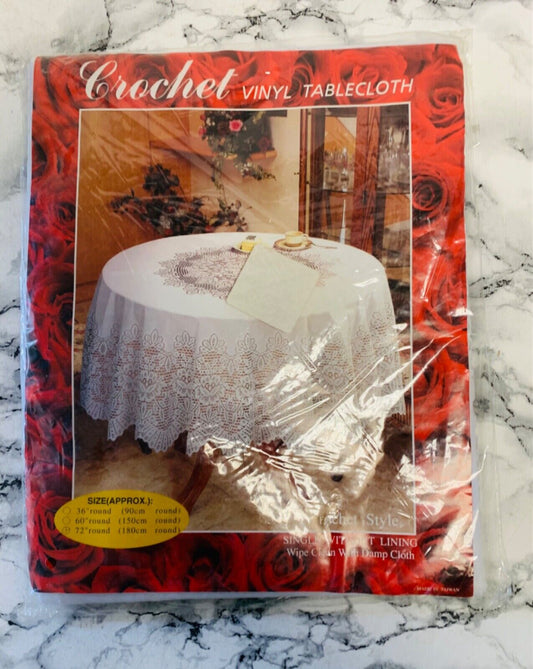 Crochet tablecloth 