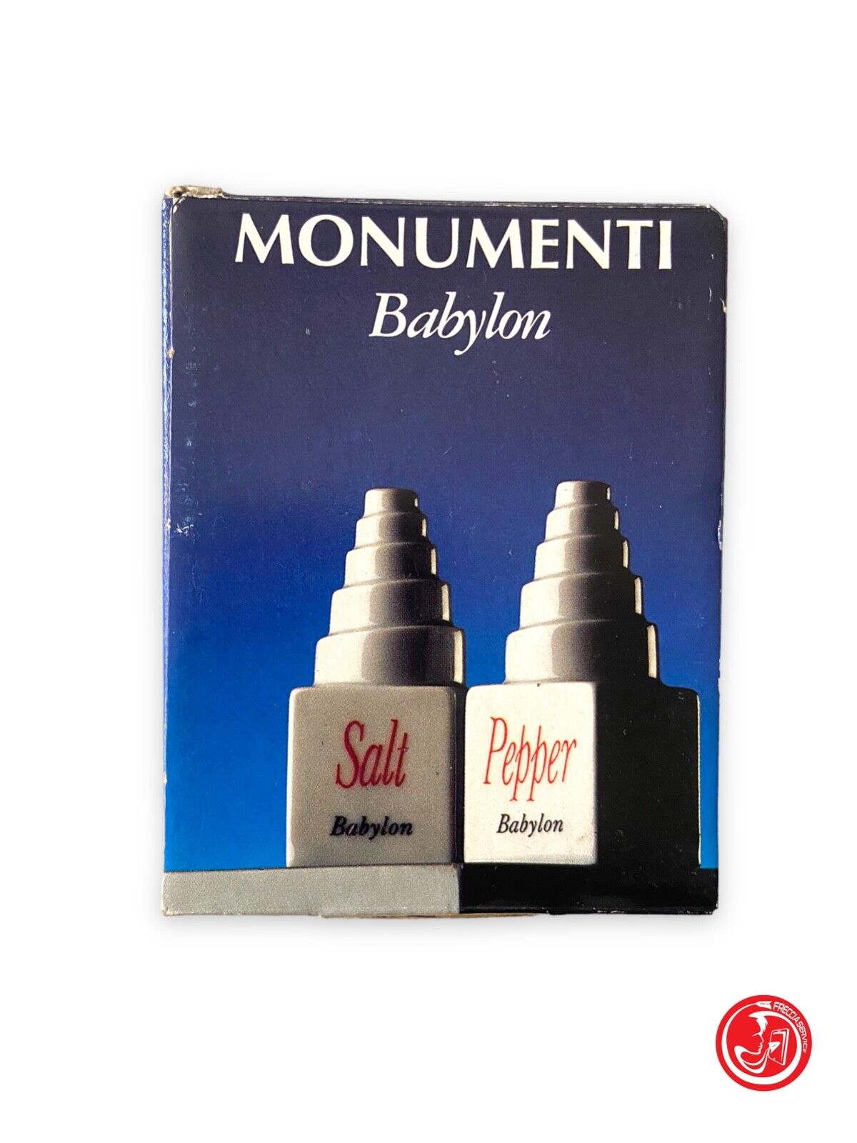 Ceramic salt and pepper shaker - Babylon