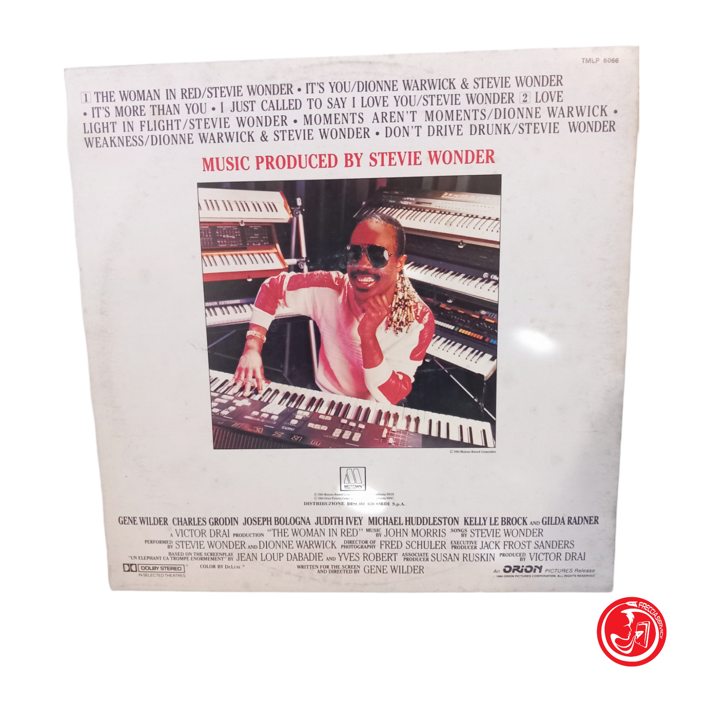 Musique de THE WOMAN IN RED produite par Stevie Wonder