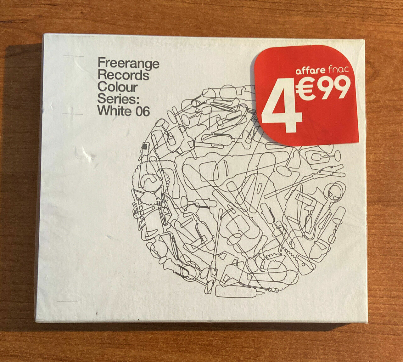 FREERANGE RECORDS COLOUR SERIES WHITE 06 - V/A (NEW & SEALED) Deep House Vol 6