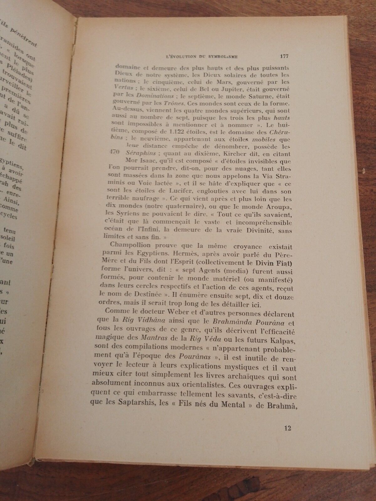 La Doctrine Secrète - Cosmogenèse - 2 Vol. - HP Blavatsky - 1918-23 Rare
