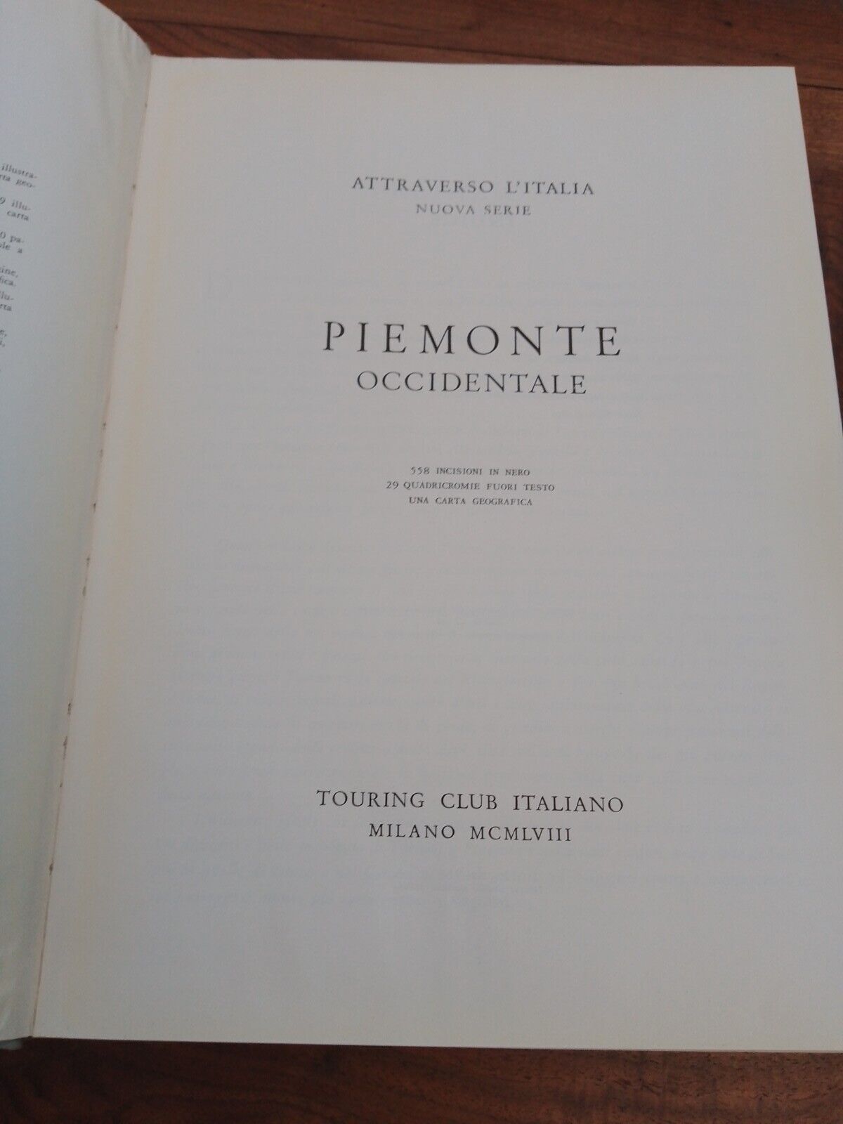 Piémont - 2 volumes - Touring Club Italien - À travers l'Italie - 1958