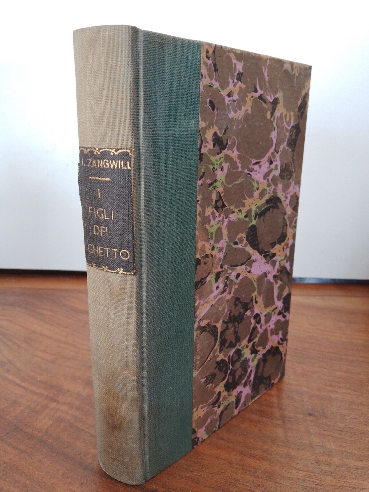 The Children of the Ghetto, I. Zangwill, home ed. Sonzogno, 1932 Rare