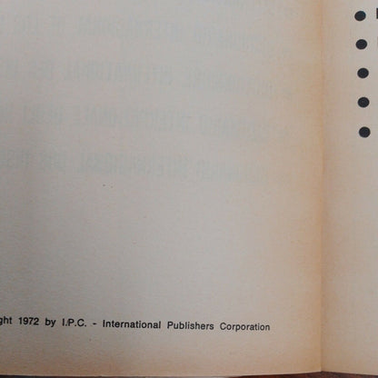 DIZIONARIO INTERNAZIONALE DEGLI INSULTI - LE PAROLACCE IN 6 LINGUE - 1972