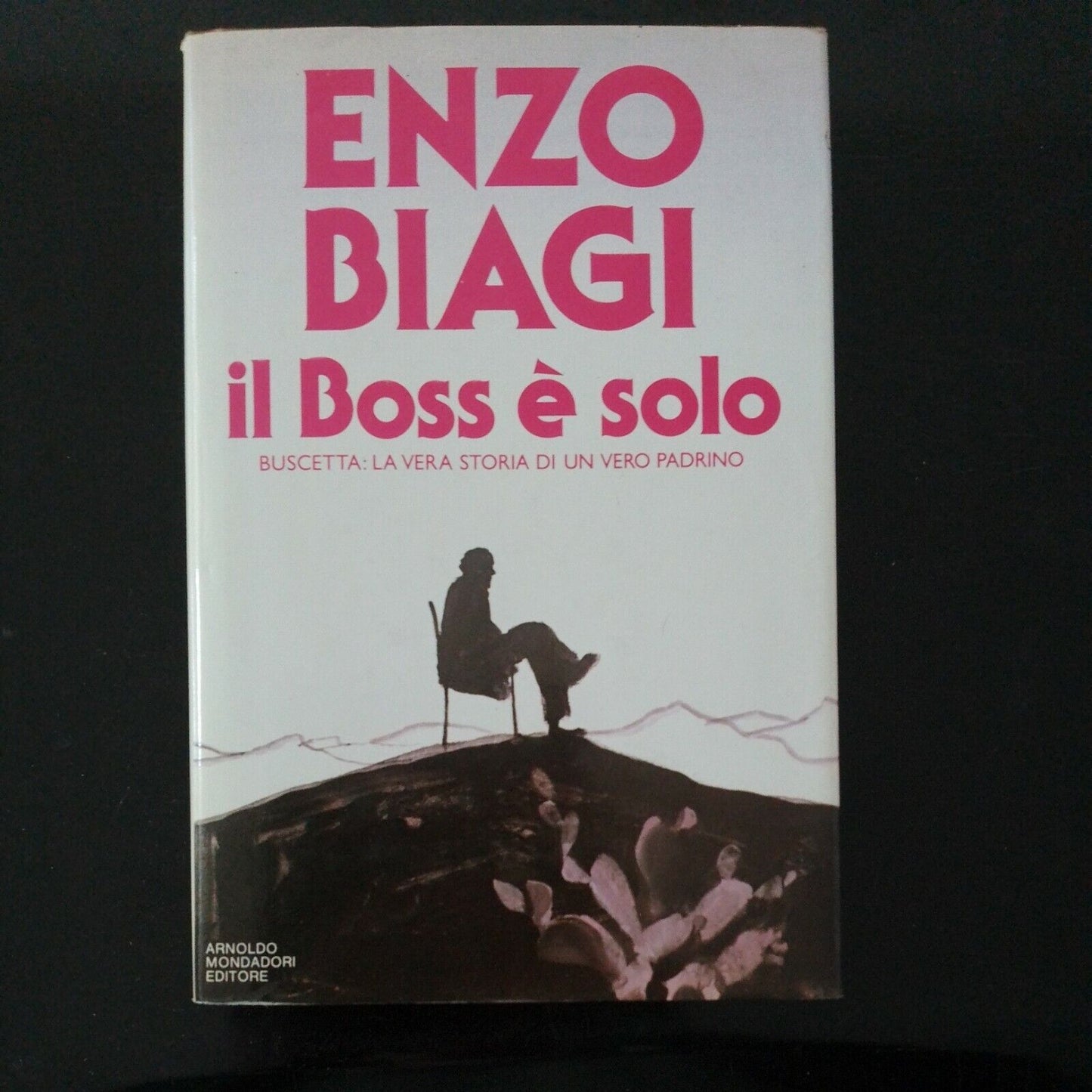 The boss is alone, Enzo Biagi, MONDADORI - 1986