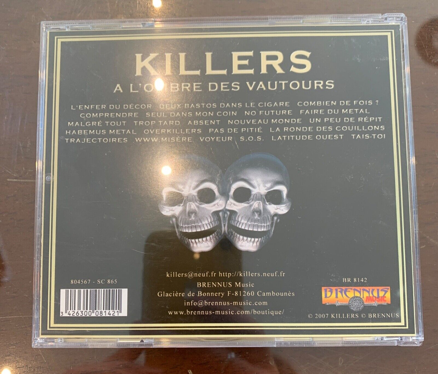 Killers - À L'Ombre Des Vautours