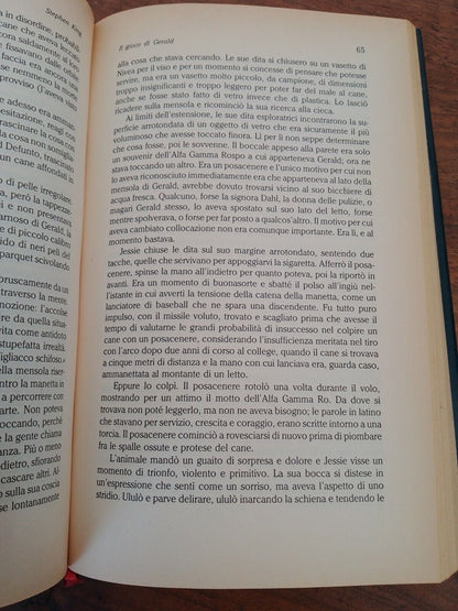 Il gioco di Gerald, Stephen King, Ed.Club, 1993