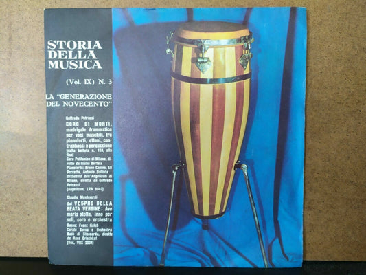 Storia Della Musica Vol. IX N. 3 / La "Generazione del Novecento"