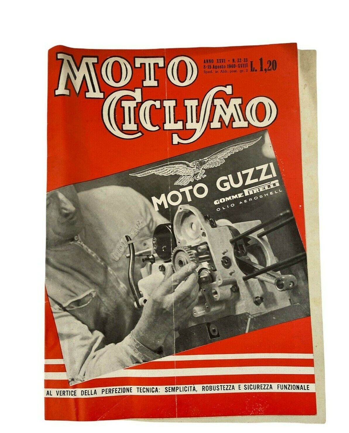 Moto ciclismo - anno XXVI - 1940
