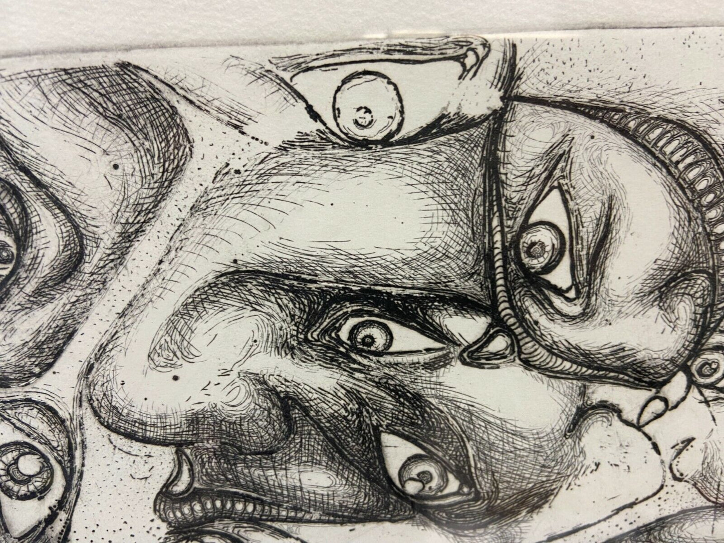 Disegno su carta con cornice
