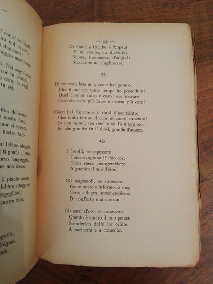 IL CANZONIERE, E.Heine, éd. maison. Madella, 1913