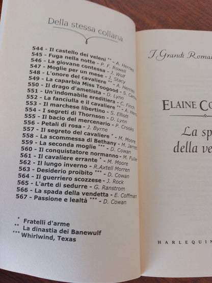 La spada della vendetta - E. Coffman - Harlequin Mondadori - 2006