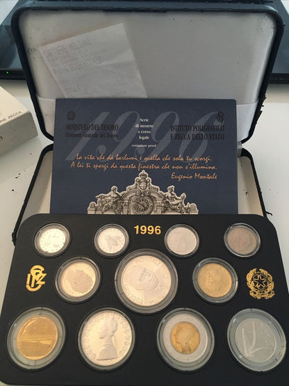 PROOF COIN SERIES FOR COLLECTORS 1996