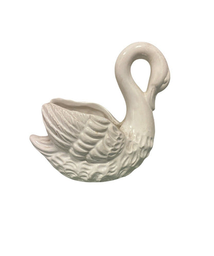 Cigno in ceramica