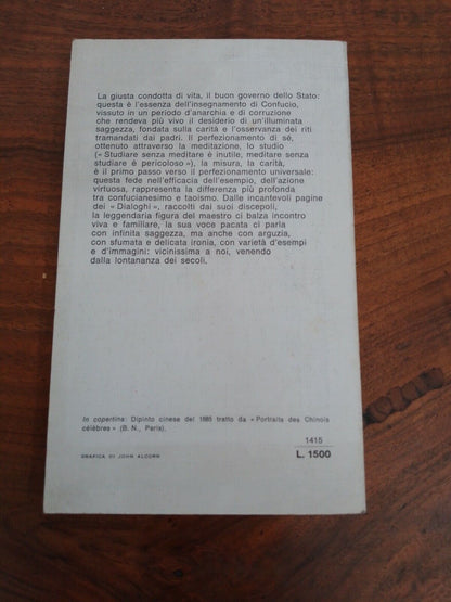 Confucius, Les Entretiens - 1ère éd. 1975 + article de synthèse