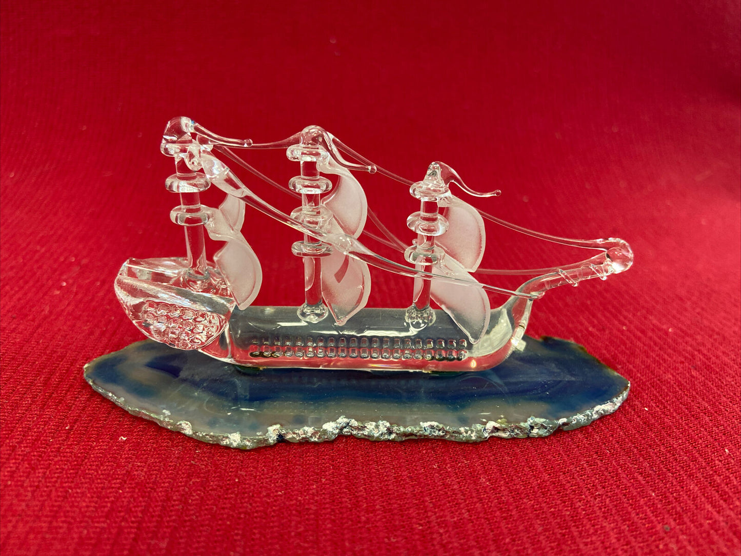 Glass sailing ship Santa Maria SM/MIN