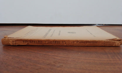La Diaspora Catafrigia, A. Faggiotto, 1924 Raro