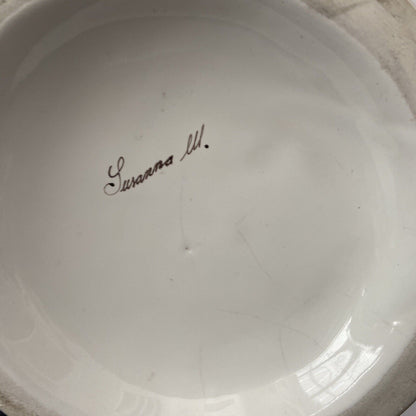 Brocca In Ceramica Firmata Susanna M.