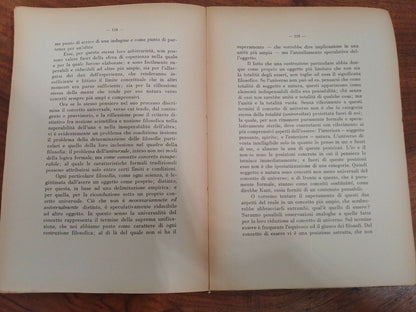 INTRODUCTORY PHILOSOPHY, A. Falchi, Giappichelli ed., Turin, 1941