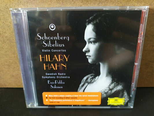 Schönberg | Sibelius : Concertos pour violon/ Hilary Hahn | Symphonie de la radio suédoise.. 